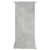 vidaXL Stojan na akvárium betonově šedý 81 x 36 x 73 cm, dřevo