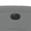 vidaXL Elektrické polohovací křeslo světle šedé textil