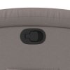 vidaXL Zvedací polohovací křeslo taupe textil