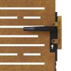 vidaXL Zahradní branka 85 x 75 cm z corten oceli čtvercový design