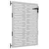 vidaXL Zahradní branka 85 x 125 cm z corten oceli čtvercový design