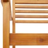 vidaXL Zahradní židle 2 ks 59 x 55 x 85 cm masivní akáciové dřevo
