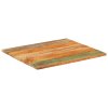 vidaXL Stolní deska obdélník 70x80cm 25–27mm masivní recyklované dřevo