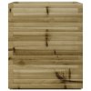 vidaXL Zahradní truhlík 60 x 60 x 72 cm impregnované borové dřevo
