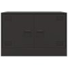 vidaXL TV skříňky 2 ks černé 67 x 39 x 44 cm ocel