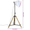 vidaXL Stojací lampa 25 W bílá 75 x 75 x 90–150 cm E27