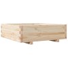 vidaXL Zahradní truhlík 80 x 80 x 26,5 cm masivní borovice