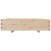 vidaXL Zahradní truhlík 100 x 100 x 26,5 cm masivní borové dřevo