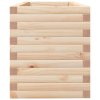 vidaXL Zahradní truhlík 110 x 40 x 45,5 cm masivní borové dřevo