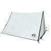 vidaXL Kempingový stan pro 2 osoby bílý zatemňovací látka nepromokavý