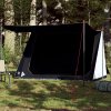 vidaXL Kempingový stan pro 2 osoby bílý zatemňovací látka nepromokavý