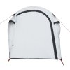 vidaXL Kempingový stan tunel pro 3 osoby bílý zatemňovací nepromokavý