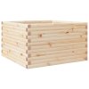 vidaXL Zahradní truhlík 80 x 80 x 46 cm masivní borové dřevo