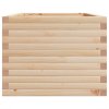 vidaXL Zahradní truhlík 90 x 60 x 46 cm masivní borové dřevo