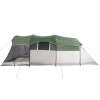 vidaXL Rodinný stan tunel pro 8 osob zelený nepromokavý