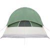 vidaXL Kempingový stan tunel pro 4 osoby zelený nepromokavý