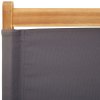vidaXL Skládací zahradní židle 8 ks antracitové textil a masivní dřevo
