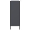 vidaXL Skříň highboard antracitová 68 x 39 x 113 cm ocel