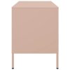 vidaXL TV skříňky 2 ks růžové 68 x 39 x 50,5 cm ocel