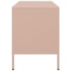 vidaXL TV skříňka růžová 68 x 39 x 50,5 cm ocel