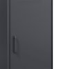 vidaXL Skříň highboard antracitová 36 x 39 x 113 cm ocel