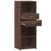 vidaXL Skříň highboard hnědý dub 45 x 42,5 x 124 cm kompozitní dřevo