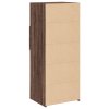 vidaXL Skříň highboard hnědý dub 45 x 42,5 x 124 cm kompozitní dřevo