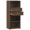 vidaXL Skříň highboard hnědý dub 45 x 42,5 x 124 cm kompozitní dřevo