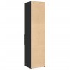 vidaXL Skříň highboard černá 45 x 42,5 x 185 cm kompozitní dřevo