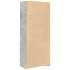 vidaXL Skříň highboard betonově šedá 80x42,5x185 cm kompozitní dřevo