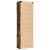 vidaXL Skříň highboard kouřový dub 80 x 42,5 x 249 cm kompozitní dřevo
