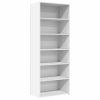 vidaXL Skříň highboard bílá 70 x 41 x 185 cm kompozitní dřevo