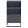 vidaXL Skříň highboard olivově zelená 68,5 x 38,5 x 107 cm ocel