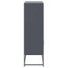 vidaXL Skříň highboard antracitová 68,5 x 38,5 x 123,5 cm ocel