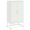 vidaXL Skříň highboard růžová 68,5 x 38,5 x 123,5 cm ocel