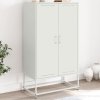 vidaXL Skříň highboard růžová 68,5 x 38,5 x 123,5 cm ocel