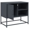 vidaXL TV skříňka růžová 100,5 x 39 x 60,5 cm ocel