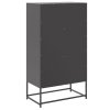 vidaXL Skříň highboard růžová 68,5 x 38,5 x 107 cm ocel