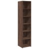 vidaXL Skříň highboard hnědý dub 40 x 41 x 185 cm kompozitní dřevo