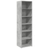 vidaXL Skříň highboard betonově šedá 50 x 41 x 185 cm kompozitní dřevo