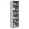 vidaXL Skříň highboard betonově šedá 50 x 41 x 185 cm kompozitní dřevo