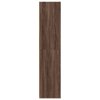 vidaXL Skříň highboard hnědý dub 70 x 41 x 185 cm kompozitní dřevo