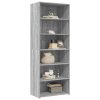 vidaXL Skříň highboard šedá sonoma 70 x 41 x 185 cm kompozitní dřevo