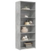 vidaXL Skříň highboard betonově šedá 70 x 41 x 185 cm kompozitní dřevo