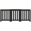 vidaXL Kryt na radiátor černý 205 x 21,5 x 83,5 cm kompozitní dřevo