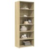 vidaXL Skříň highboard dub sonoma 70 x 41 x 185 cm kompozitní dřevo