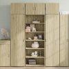 vidaXL Skříň highboard dub sonoma 70 x 41 x 185 cm kompozitní dřevo