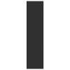 vidaXL Šatní skříň černá 30 x 50 x 200 cm kompozitní dřevo