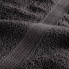 vidaXL Prémiové ručníky SOLUND 10 ks antracitové 100x200 cm 600 g/m²