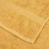 vidaXL Premium ručníky SOLUND 10 ks zlaté 70 x 140 cm 600 g/m²